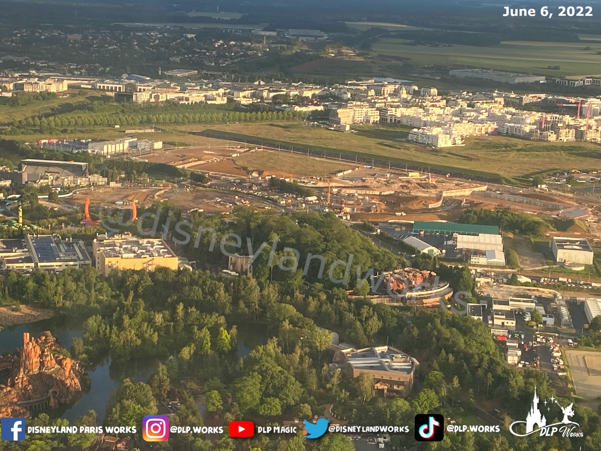 Disneyland Paris Works on Twitter "[Aerial Views] ️WDS2 PART1 June 6th, 2022 ️First views