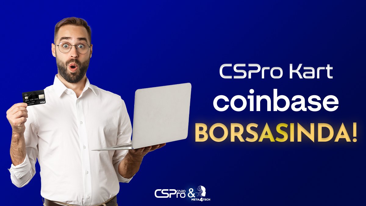 CSProChainTR's tweet photo. #CSProKart dünyanın en popular borsalarından biri olan Coinbase borsasına bağlı olarak size hizmet veriyor💳 https://t.co/kSey64DskZ