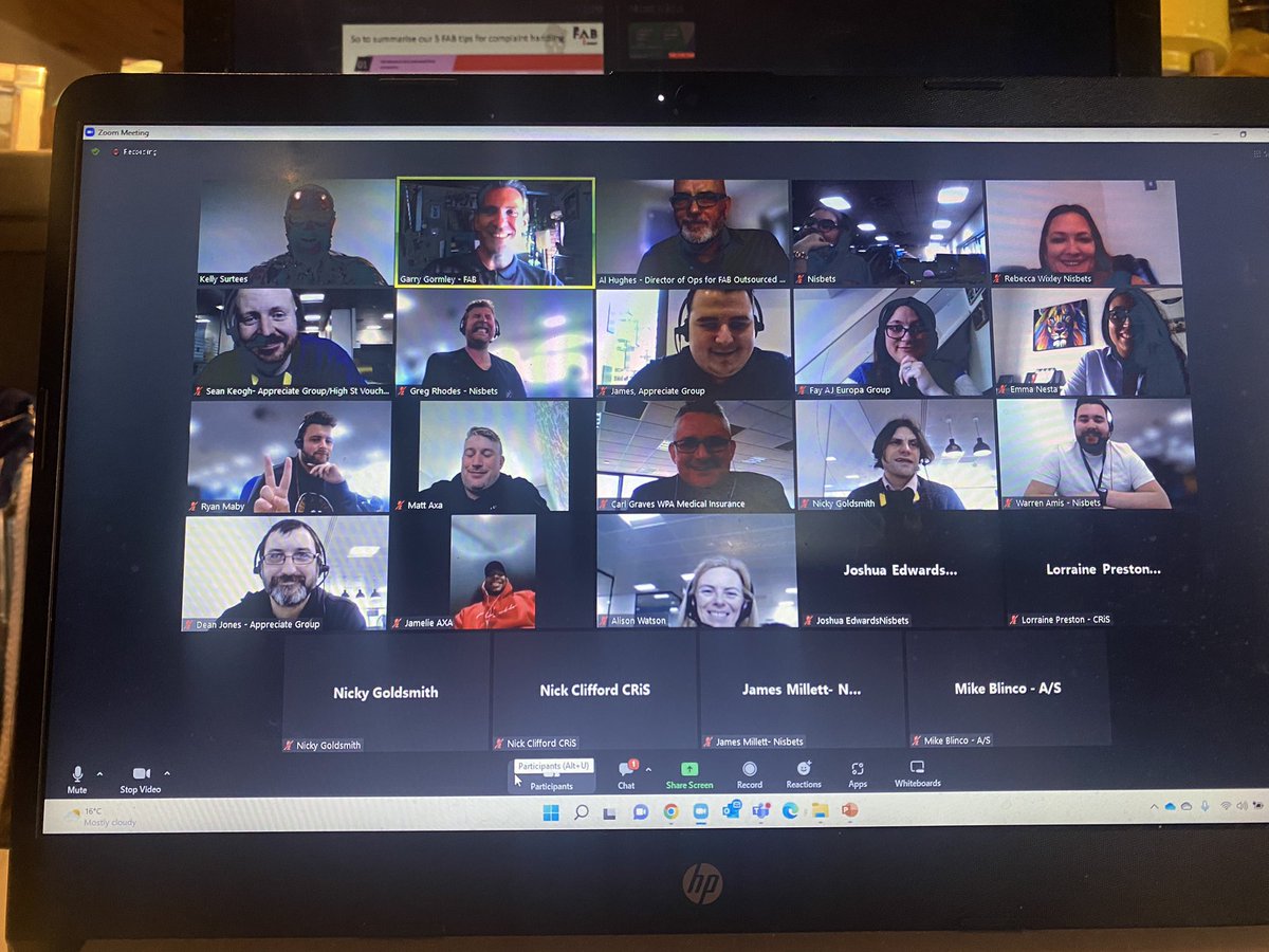 fabsolutions1's tweet photo. Great to be able to show our support today with training on complaint handling for @SWCCF1 and @CallNorthWest agent user groups, owning their own development as agents in contact centres! We were privileged to join you #faboutsourcedsolutions #fabsolutions #contactcentres https://t.co/Bj8rIZlUmS