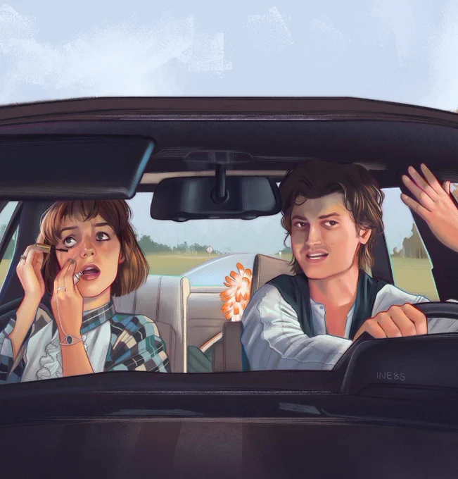 robin and steve #StrangerThings4 