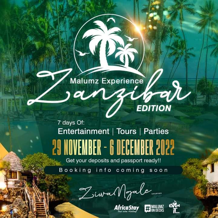 kilimanjarodedj's tweet photo. 🚨ATTENTION MaGroovist ATTENTION Travelers 🚨

HERE WE GO AGAIN ✈️ 🏝 🥃 🕺🏻🏝💃✈️

This time we taking the Travel Party to Zanzibar 💣 
#MalumzExperienceZanzibarEdition 🔥🔥🔥

7 days of nothing but Quality Entertainment/Tours &amp; Non stop parties on the Island!!💨💨 https://t.co/iz7aUyQBDn