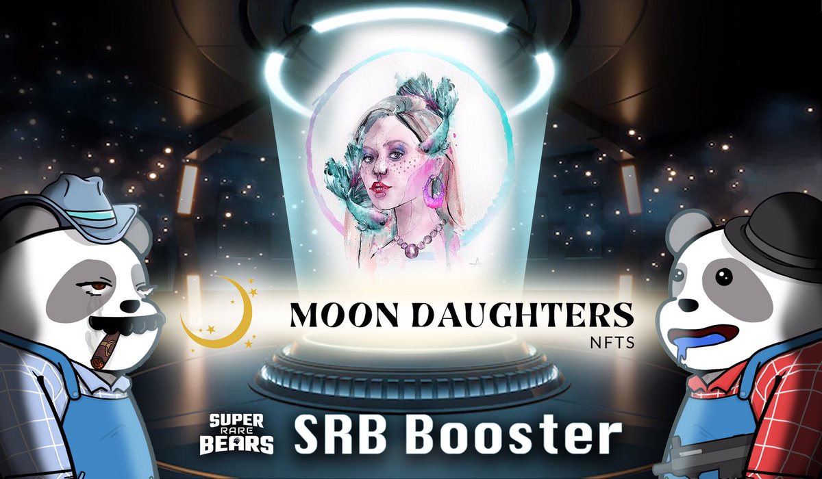 SuperRare_Bears's tweet photo. #SuperRareBears🐻, we introduce you to our next  #SRBbooster Project, Moon Daughter NFT @MDaughtersNFT 

 Please remember that this doesn't constitute to financial advice, always DYOR

Let's take a look👀

#NFT $EGLD https://t.co/OQ7veqQtSN