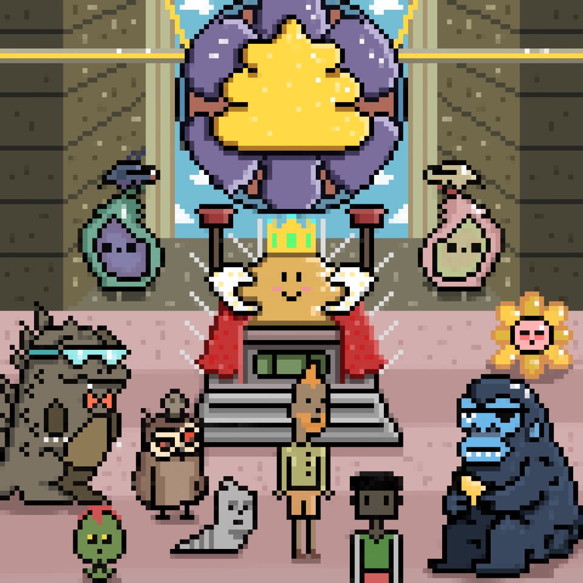 王座，其他都是弟弟