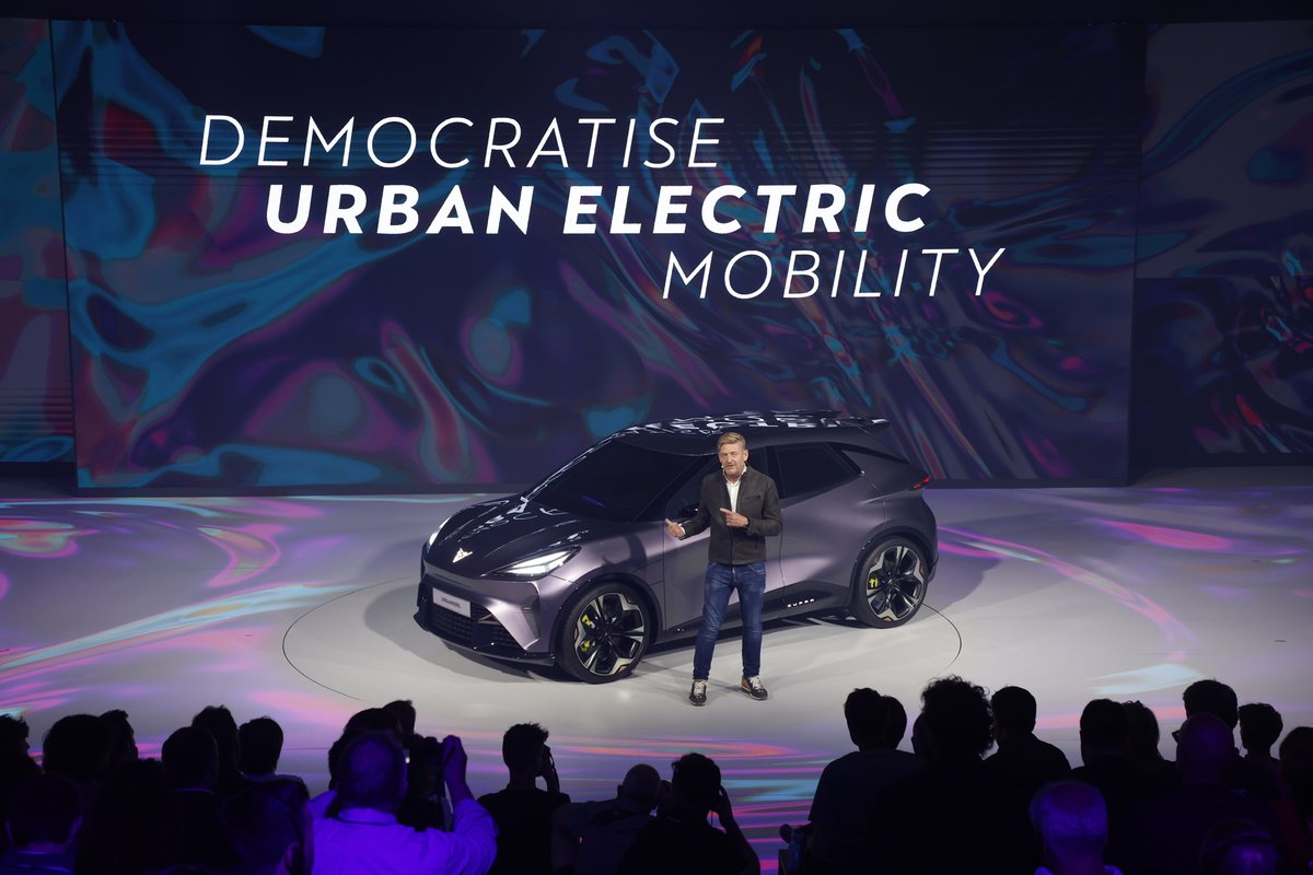 CUPRA (@cupra) on Twitter photo '<a href="/WGriffithsCEO/">Wayne Griffiths ⚡</a>: The #CUPRAUrbanRebel is more than just a car to us. This is the car that will democratise urban electric mobility and prove that electric cars don’t have to be boring, but emotional, sexy and fun to drive, like this car." #CUPRAImpulse '<a href="/WGriffithsCEO/">Wayne Griffiths ⚡</a>: The #CUPRAUrbanRebel is more than just a car to us. This is the car that will democratise urban electric mobility and prove that electric cars don’t have to be boring, but emotional, sexy and fun to drive, like this car." #CUPRAImpulse