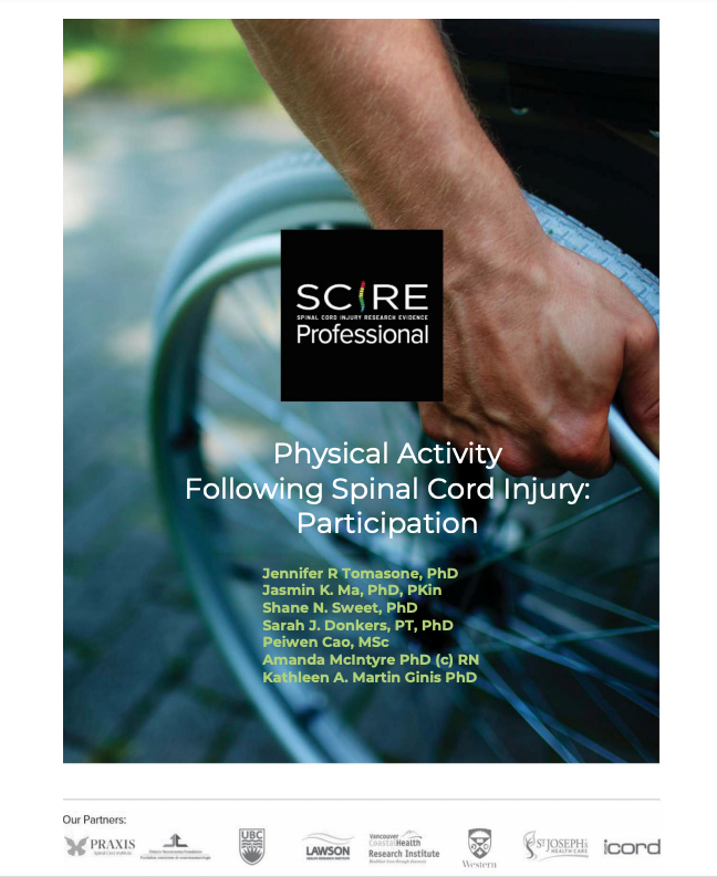 SCI Action Canada Lab Kathleen Martin Ginis (@sciactioncanada) on Twitter photo It's here! Latest <a href="/SCIREProject/">SCIRE Professional</a> chapter on SCI & physical activity. Research summary of PA levels, correlates, interventions & dissemination tools.
<a href="/JennTomasone/">Jennifer Tomasone</a> <a href="/ShaneNSweet/">Shane Sweet</a>
<a href="/JasminKMa/">Jasmin Ma</a> <a href="/ACRMSCI/">ACRM Spinal Cord Injury Group</a> <a href="/LakeshoreFound/">Lakeshore Foundation</a>
<a href="/PHC_Lboro/">The Peter Harrison Laboratory</a> @scimobilitylab
scireproject.com/wp-content/upl⦠It's here! Latest <a href="/SCIREProject/">SCIRE Professional</a> chapter on SCI & physical activity. Research summary of PA levels, correlates, interventions & dissemination tools.
<a href="/JennTomasone/">Jennifer Tomasone</a> <a href="/ShaneNSweet/">Shane Sweet</a>
<a href="/JasminKMa/">Jasmin Ma</a> <a href="/ACRMSCI/">ACRM Spinal Cord Injury Group</a> <a href="/LakeshoreFound/">Lakeshore Foundation</a>
<a href="/PHC_Lboro/">The Peter Harrison Laboratory</a> @scimobilitylab
scireproject.com/wp-content/uplā¦