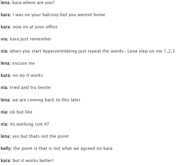 thirstyluthor's tweet photo. 10 chapters later....

god has left the chat (we the people are unsupervised) 

a supergirl crack fic 

group chat fic based off all the idiotic things/out of context shit you find in the 2.0 server 

https://t.co/otWXA0BUVk https://t.co/Fencz8lfKG