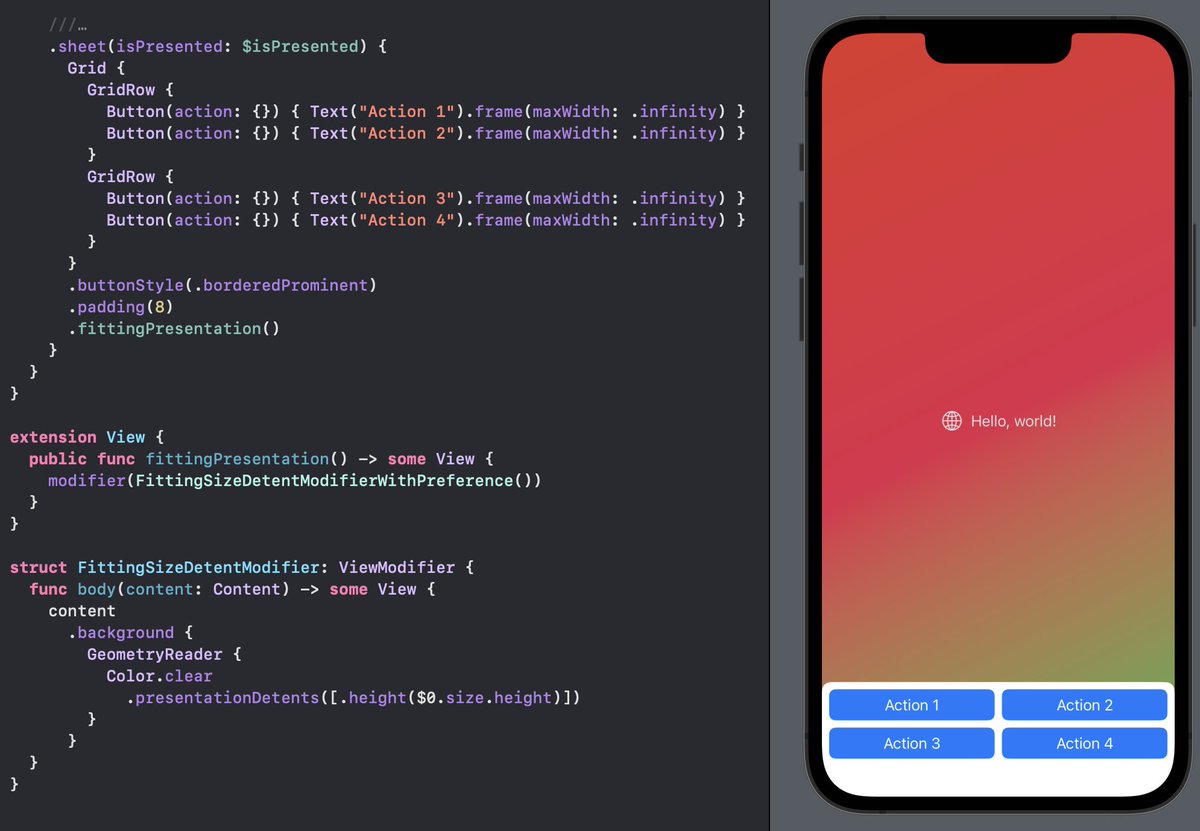 Hello, my name is Thomas, and I'm using GeometryReader's.