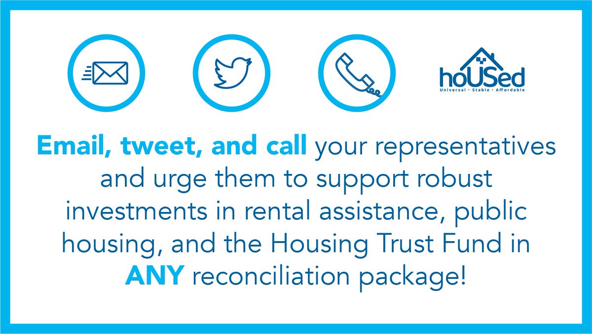 @RepSmucker @SenBobCasey @SenToomey #ReconciliationBill #BuildBackBetter #HousingInvestmentsNow #AffordableHousing