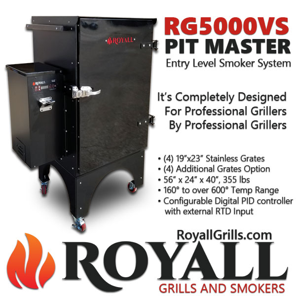 There's A New Beast On The Block, The Royall PitMaster. We've completely changed the wood pellet smoker game with our amazing entry level smoker system.

royallgrills.com
royallsmokers.com
608-768-8508

#barbeque #bbq #bbqfood #bbqgrill #bbqlife #bbqlovers #bbqsmoker