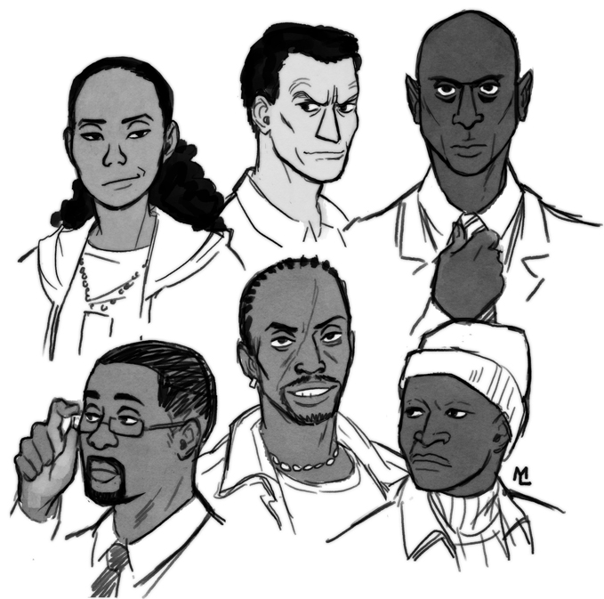 The Wire is trending?? Might as well repost some old doodles 