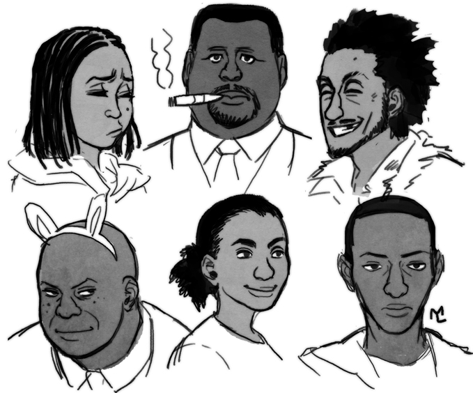 The Wire is trending?? Might as well repost some old doodles 