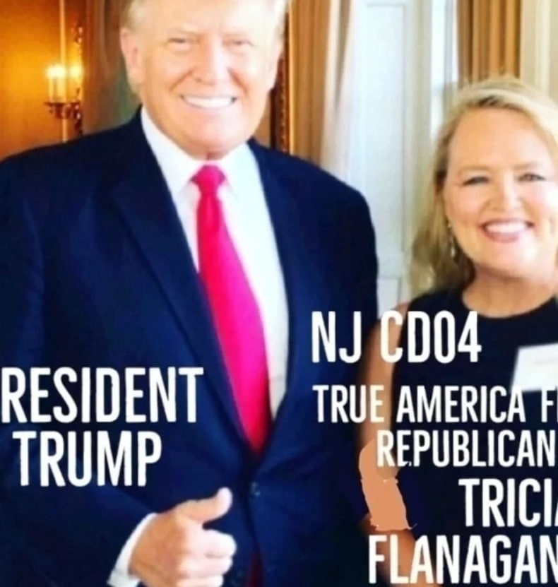 McRepublican1's tweet photo. @CatholicCon1 @NewDayForNJ NJ-4 🇺🇸 #WriteInFlanagan
In the VOTING BOOTH
1. PRESS ❎ to "Write In" choice in far right column
2. Keyboard pops up
3. Type in
T R I C I A
(use ➡️ for a space)
F L A N A G A N
4.hit ⬅️ to correct a letter
then type the correct letter
5 Press ENTER
🇺🇸#AmericaFirst https://t.co/kJYV7voU8X