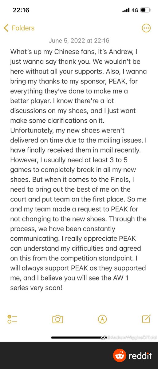 nba_kicks's tweet photo. Explica que hubo una demora en la entrega de sus zapatillas llegando hace poco en tiempo de finales 

Dice necesitar de 3 a 5 partidos para acostumbrarse a nuevas zapatillas y que ahora por el equipo y por el, necesita dar lo mejor

😬😬😬 https://t.co/9wsM16lOnX
