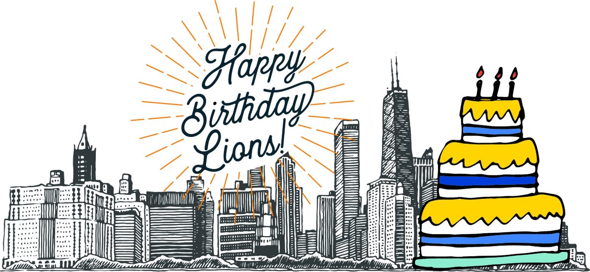 Happy birthday, Lions Clubs International! Lions began in Chicago 105 years ago. We've been there for our communities for over a century...and we're just getting started: bit.ly/3Q5JqNg #WeServe