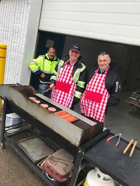 DiversifiedEDM's tweet photo. We have proudly been providing you Safe service for 58 years. 

Yesterday was our 58th Anniversary! Thank you to all our hard-working staff and to our passengers. We hosted a BBQ for staff to celebrate the occasion!

#SafelyHome #Anniversary #BBQ https://t.co/1r2w0GsKPj