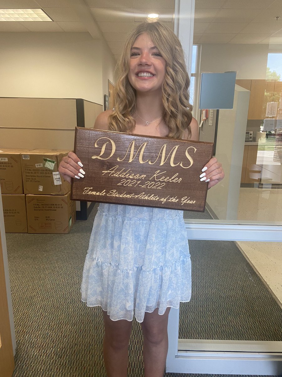 Congratulations to the 2021-2022 DMMS student-athletes of the year. <a href="/dmmswps/">DMMS Riflemen</a> <a href="/masontl8/">Tara Mason</a> <a href="/matt_roarkm/">Matt Roark</a>