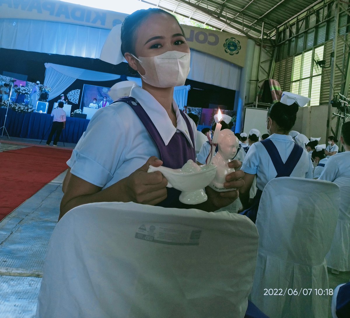 ElyzaPalileo's tweet photo. Capping, Pinning and Candle Lighting Ceremony
I'm grateful for all my struggles because without it I wouldn't have stumbled across my strength. To @donnypangilinan @bellemariano02 inspirasyon ko kayo sa oras na down na down na ako. Hope to see you soon,ily both!
#RNinthemaking ๐ฉโโ๏ธ https://t.co/NuS31y7tJQ