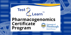 PittPGx's tweet photo. #PGx Education... #Test2Learn Pharmacogenomics Certificate Program & Train-the-Trainer Workshop led by
@PittPharmacy to be held on June 24th (live via Zoom). Register now at https://t.co/r40oItdYjk #MedGeneEd22 #CPICchat https://t.co/e6LmznR7de