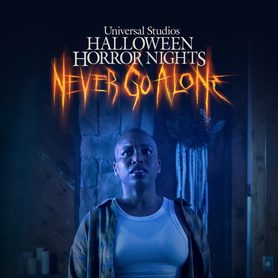 Disney Halloween Horror Nights 2022 New Halloween Horror Nights Poster Warns Guests To Never Go Alone Laughingplace Com