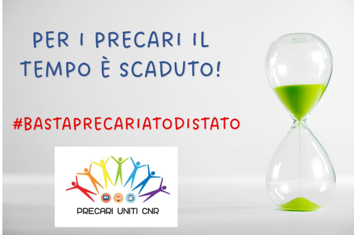 PrecariUnitiCNR's tweet photo. #8giugno, in questi giorni nei quali si parla di #SalarioMinimo, ricordiamo che la #dignità dei #lavoratori è anche avere un contratto #stabile, cioè quello che chiedono i #precari del #CNR in attesa della giusta #valorizzazione delle loro #competenze. #bastaprecariatodistato https://t.co/Tjfnz537tI