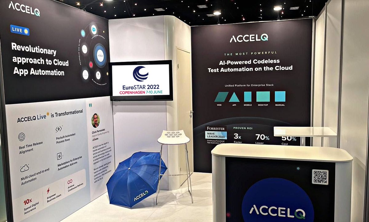 🎉 We are all set and looking forward to meeting you in person at <a href="/esconfs/">EuroSTAR Conferences</a>!

Drop by our booth to say "Hi" 👋 and get introduced to the most powerful AI-Powered Codeless #TestAutomation on the cloud.

🎁 Exciting raffle draw prizes and some cool swags await you!

#EuroSTARConf