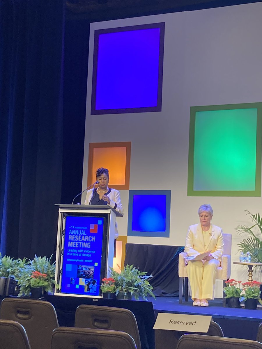 We are now looking at how organizations can drive trauma-informed care, removing institutional barriers, and seeing the needle move through policy, practice, and partnerships. 

“The destination is justice.” #ARM22 <a href="/DoctorWisdomMD/">Kimberlydawn Wisdom</a>