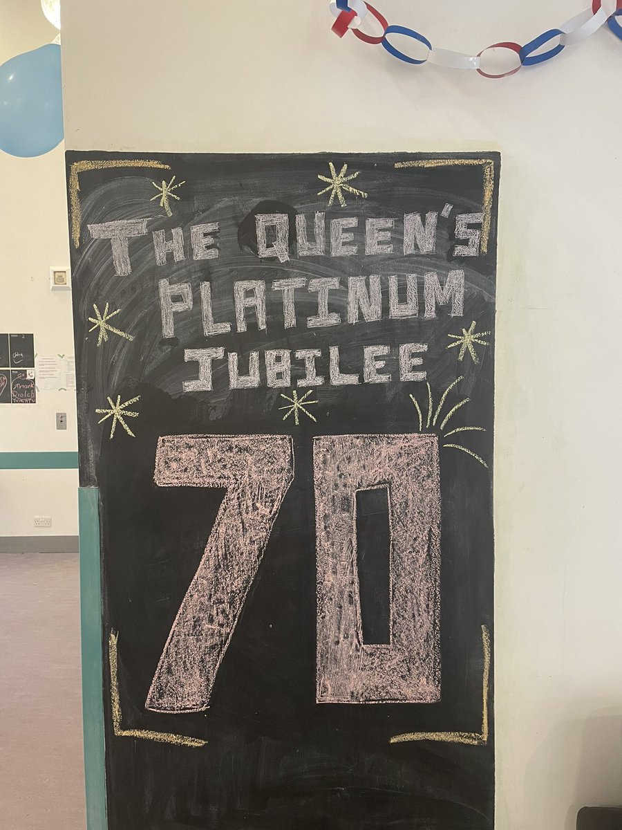 bryngofal's tweet photo. Staff and Patients had a great time celebrating the Jubilee this weekend with days filled with games and quizzes! @HywelDdaHB #JubileeCelebration 🎈🎉 https://t.co/8kJigwnCUm