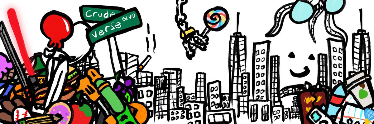 FOLLOW US &amp; TAG 3 OF YOUR FRIENDS  

MINT DATE WILL BE ANNOUNCED AT 1K FOLLOWERS

WEBSITE DROPS END OF THIS WEEK, it’s going be special. WE GOIN FIGURE THIS OUT TOGETHER 

#crudedude #crudeverse #crudefollowcrude #crudekats #crudedogz #crudedudette #nft #nftgiveaway #NFTdrop