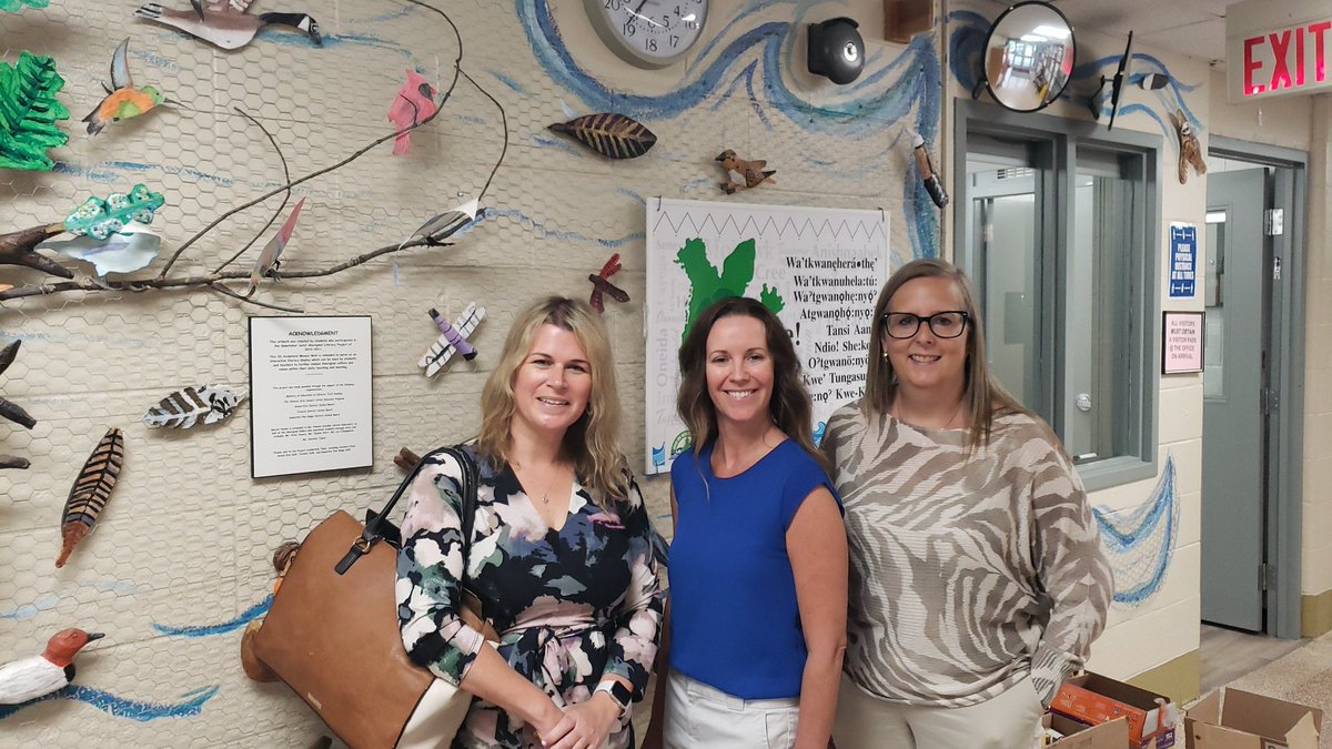 A big thank you to <a href="/PrincipalLove1/">Shannon Love</a> for showing us around Hagersville Elementary School! Thank you for sharing the great learning that is going on at your school! <a href="/PresidentOPC/">OPC President</a> <a href="/LisaMunro11/">Lisa Munro</a> <a href="/GEDSB/">Grand Erie District School Board</a>