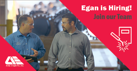Do you have estimation and fabrication experience or know someone who does? Egan's fabrication department is hiring an assistant project manager. Visit our website for additional details and to apply online.

andyegan.com/Careers/Assist…
