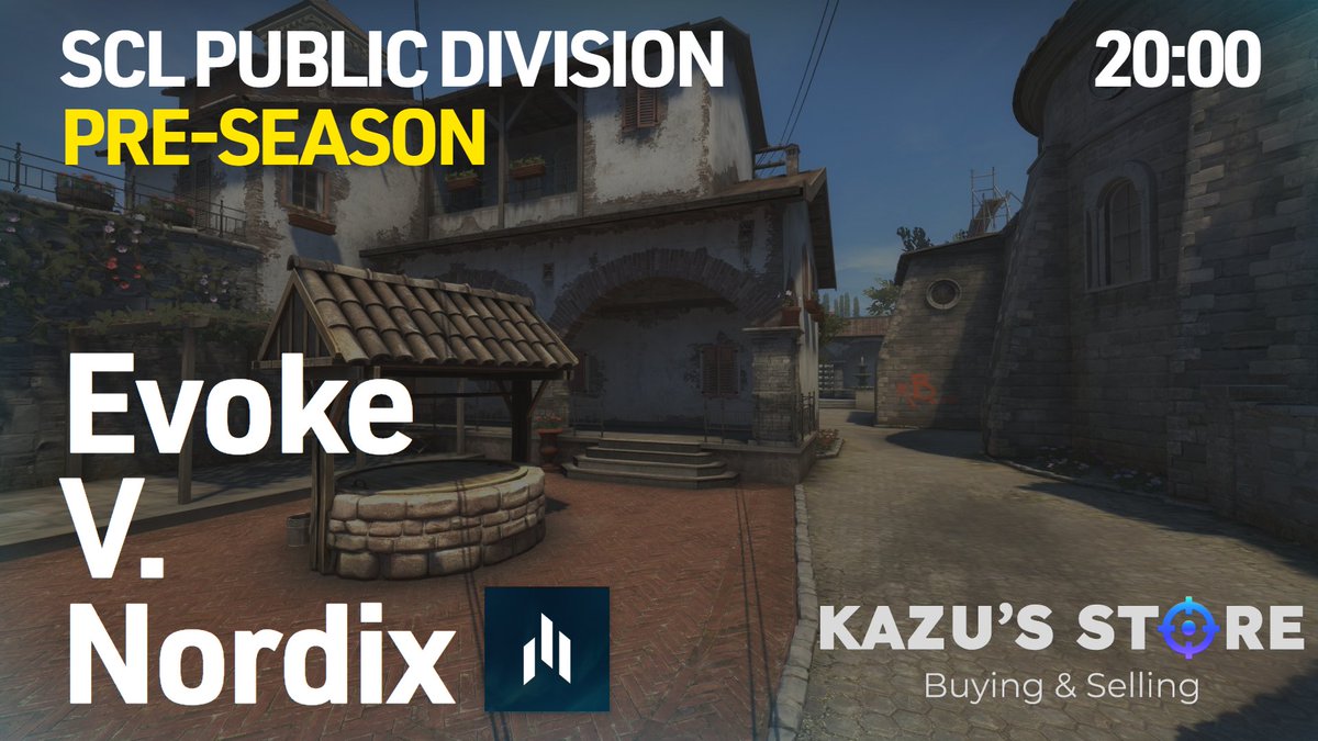 scleague_net's tweet photo. A battle on Inferno is coming up! Both teams are looking to start off the season with a win⚔️ 

🇩🇪 #Evoke vs @NordixEsport 🇳🇴
🗺️: Inferno
⏰: 20.00 CEST https://t.co/dwtVsY9ekp