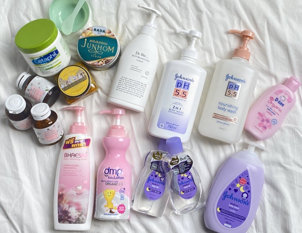 ◞✿ เธรดรวมครีมอาบน้ำ, สครับ, ออยล์, โลชั่น ที่ทำให้ผิวตัวนุ่ม ดูดี ผิวดูอิ่มน้ำขึ้น 3000% ซื้อใช้เองทุกตัว! โนสปอนนะคับ🛁💭