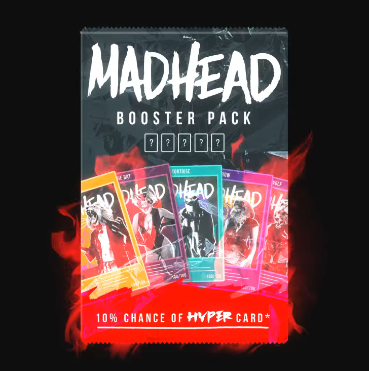 WillMW_Creative's tweet photo. In case you missed it, getting yourself a 'MADHEAD: Booster Pack' is the only way you can get your hands on a rare '5/5' hyper card - worth $50!
Get yours here, for only $15!
https://t.co/vB0cZG4yaj
Only on @VoiceHQ // #voicenft #nft #MADHEAD https://t.co/OhcRVe6mBx