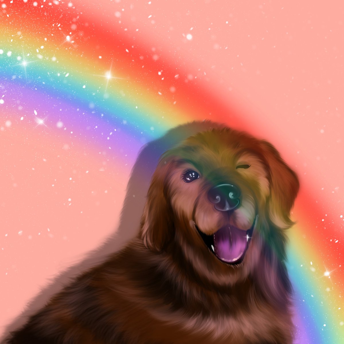 ☀️happy dog🤩
⬇️⬇️⬇️
☀️rainbow dog🦮
 Price 0.08 ETH 
opensea.io/assets/matic/0… 
#NFTCommunity #NFTfamily #NFTs #NFTAirdrop #ETH #nftart