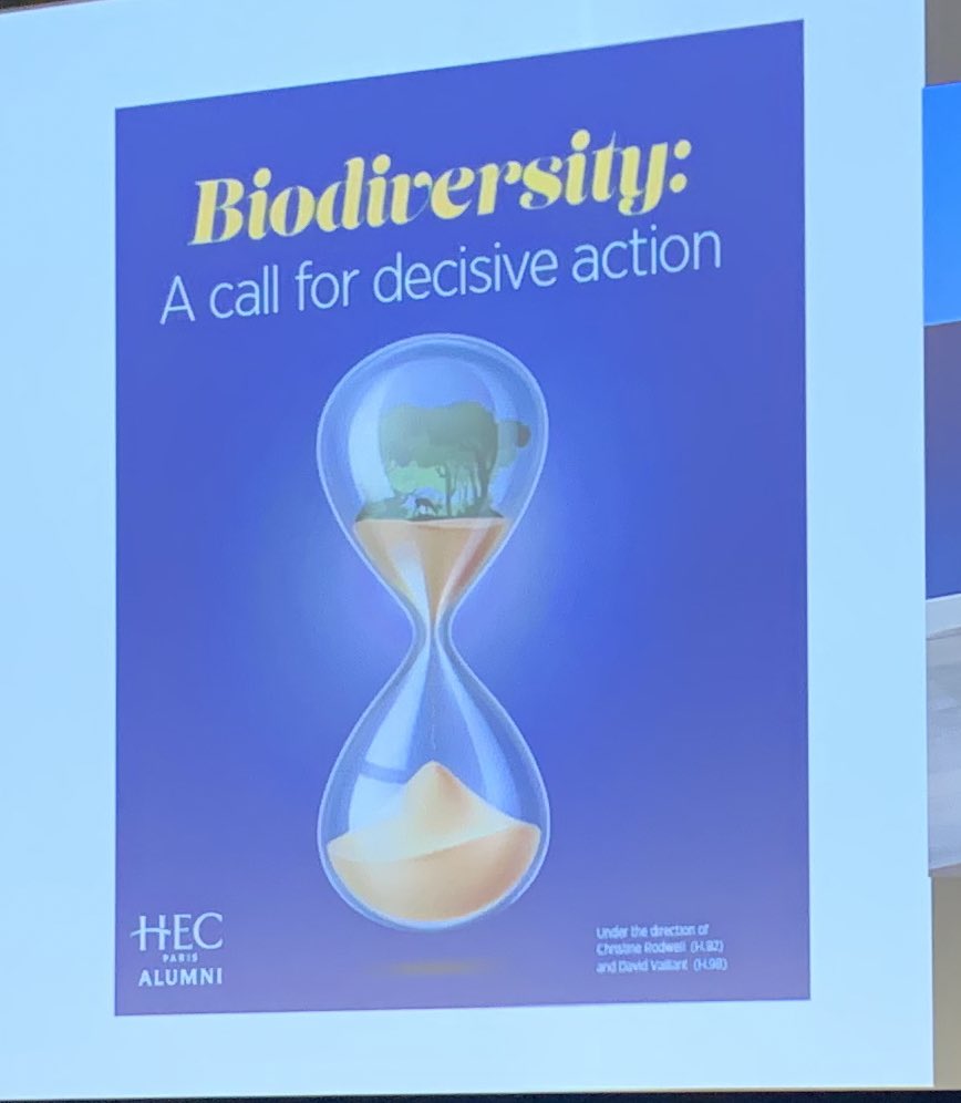 HECParisSnO's tweet photo. .@HECAlumni marque une étape importante pour la communauté @HECParis en plaçant la #biodiversité au coeur de la transition des entreprises avec la publication de son livre blanc “Biodiversity: a call for decisive action”🌿🐝 https://t.co/wO3DHrZTfv #HECimpact #HECtransition https://t.co/pOa3R48XnC