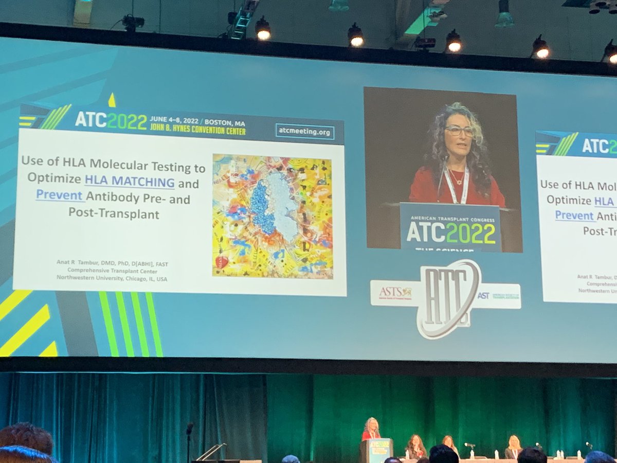 Another insightful talk from <a href="/AnatTambur2018/">Anat</a> ! Understanding the immunogenicity of molecular mismatches 😵‍💫 we have a way to go but many exciting techniques from Dr. Tambur and colleagues like the 2MM1DSA cohort and site directed mutagenesis 🧬 #ATC2022Boston