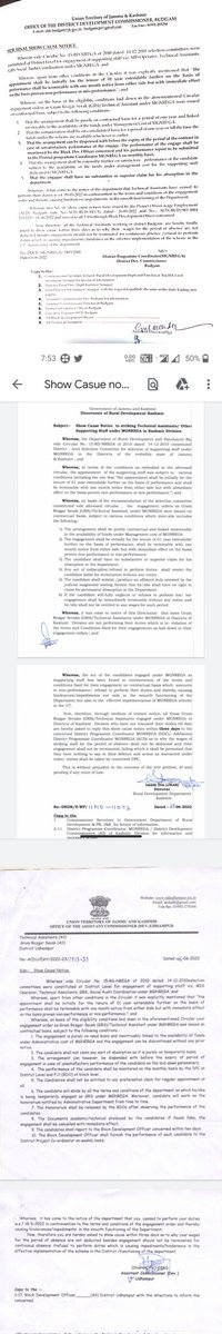 Mgnregajk's tweet photo. #mgnregaengineers #TechnicalAssistants of #JammuKashmir strongly condemns
the  coercion by the @jkrddpr @KashmirRdd @DC_Budgam @udhadm , justice delayed is justice denied,we plead @OfficeOfLGJandK @girirajsinghbjp @PMOIndia @rashtrapatibhvn @AmitShah @MoRD_GoI to intercede kindly https://t.co/qkJAiAkAsf