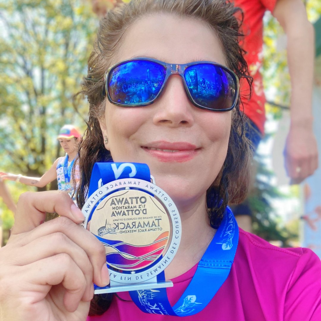 Thank you to Masoumeh for running in the Ottawa 1/2 Marathon in support of Baby's Breath!

Charity events are a great way to support the causes that are important to you. If you've represented us at past events we encourage you to email your photos to info@babysbreathcanada.ca