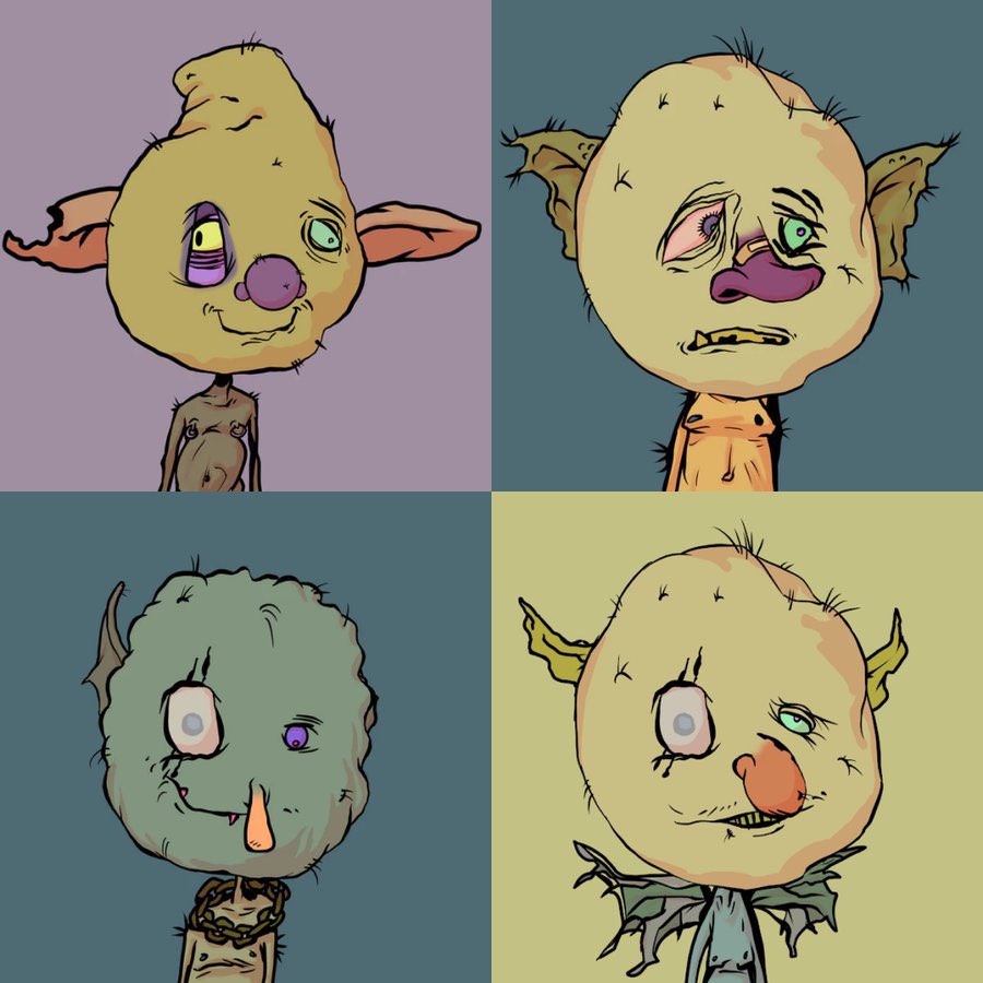 Fuck it, giving away 4 goblin town NFTs, floor is currently 5.8 ETH 👀

To enter RT + Follow ~ 24 hours ⏰