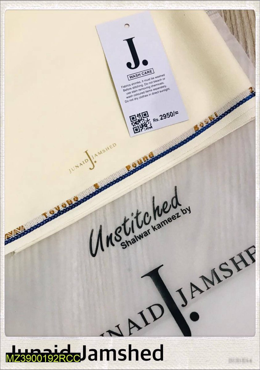 usman3652's tweet photo. بہترین کوالٹی میں 1500پرائس *Catalog Name*: J.  Latest Collection Vol. 1 
 
*Product Name*: Inspired By Junaid Jasmshed 
 
*Product Description*: 4 Meter Boski Wash And Wear Suit For Men
 
*Product Details*:
 
4 Meter Standard Cutting

Product Code: MZ3900192RCC https://t.co/qNiVd4j4Tc