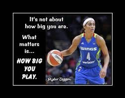 I was small at 5’10” to be a power forward at the D1 level, but I played big, could jump, and did not shy away from big posts. My mentality was, “Oh, you’re 6’3”? Let’s dance.” #athletementality