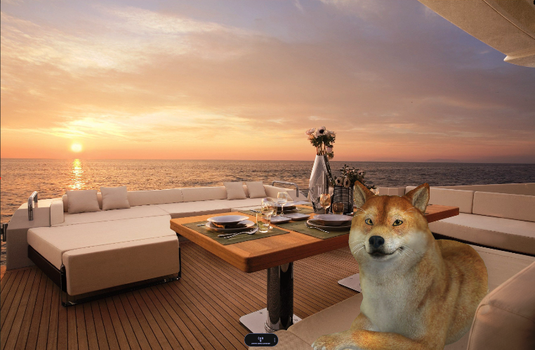 AnthonyMoneydog's tweet photo. GM / GN, guys🌍

My hobby is to travel around the ocean on my yacht⚓️
Such kind of pastime helps me to relax and enjoy my life. 

What helps you relax? https://t.co/EFB02rvOk1