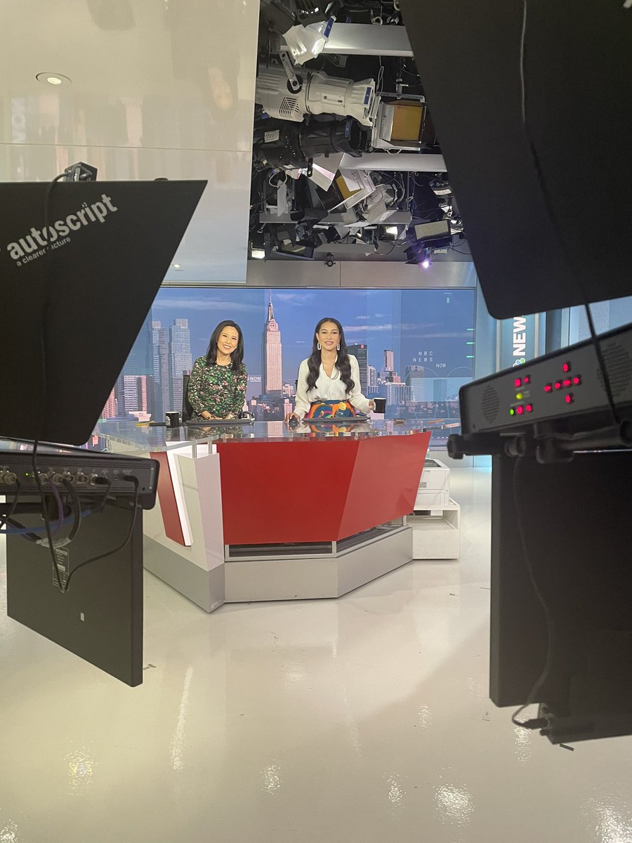 JamieNguyenTV's tweet photo. Dawning of a new era! Catch @VickyNguyenTV @MorganRadford from 11am-1pmET on @NBCNewsNow. #LadiesRule #GetWhatYouNeedToKnow https://t.co/hyKKix0PRn