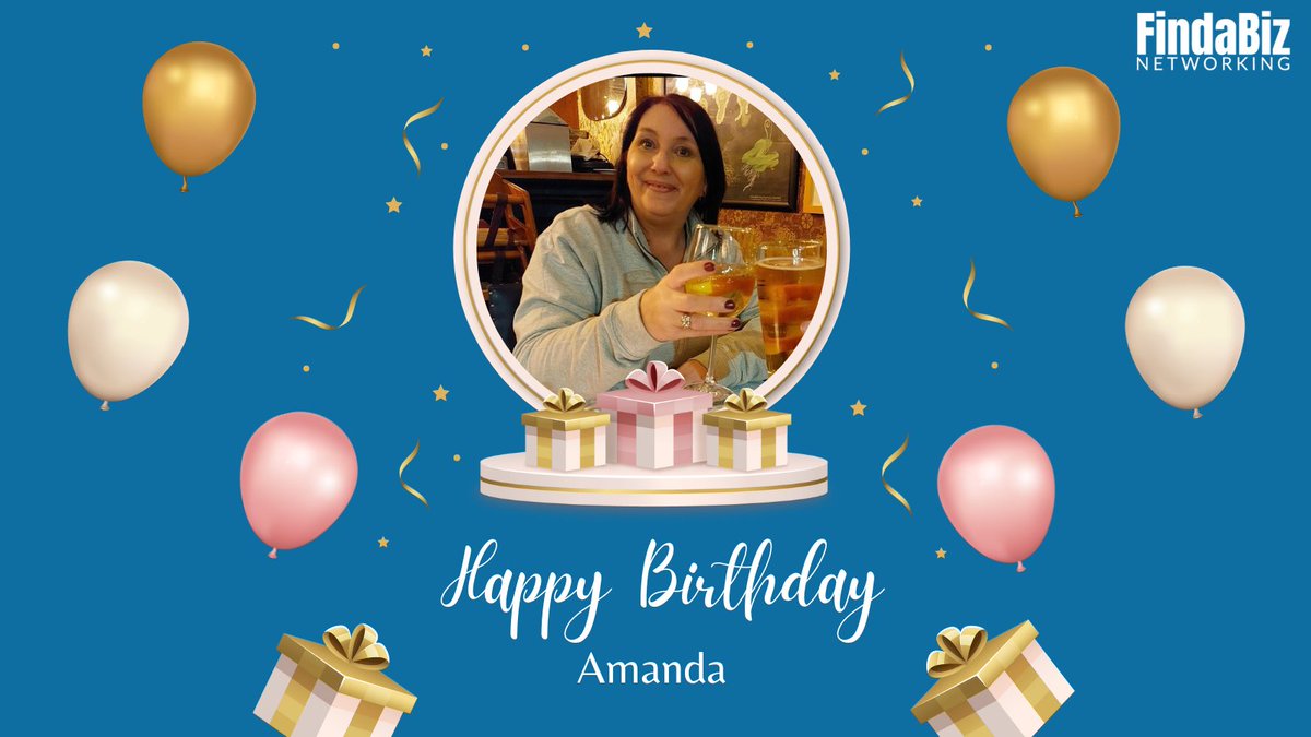 Happy Birthday to the amazing woman that started it all, Amanda!! The FindaBiz team and all of our members wish you the happiest of birthdays 🎂🎁🎈

#birthdaygirl #networkinggroups #hinckley #nuneaton #tamworth #coventry #leicester #smallbusinessuk #smallbusinessowner