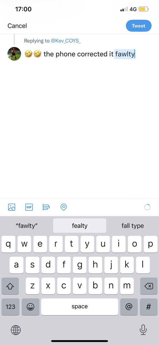 simonswinton's tweet image. 🤣🤣 the phone corrected it #fawlty