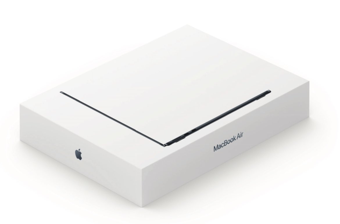 Ian Zelbo on X: "This is the packaging for the new MacBook Air. A little  *too minimalist imo https://t.co/dDs4LCktsr" / X