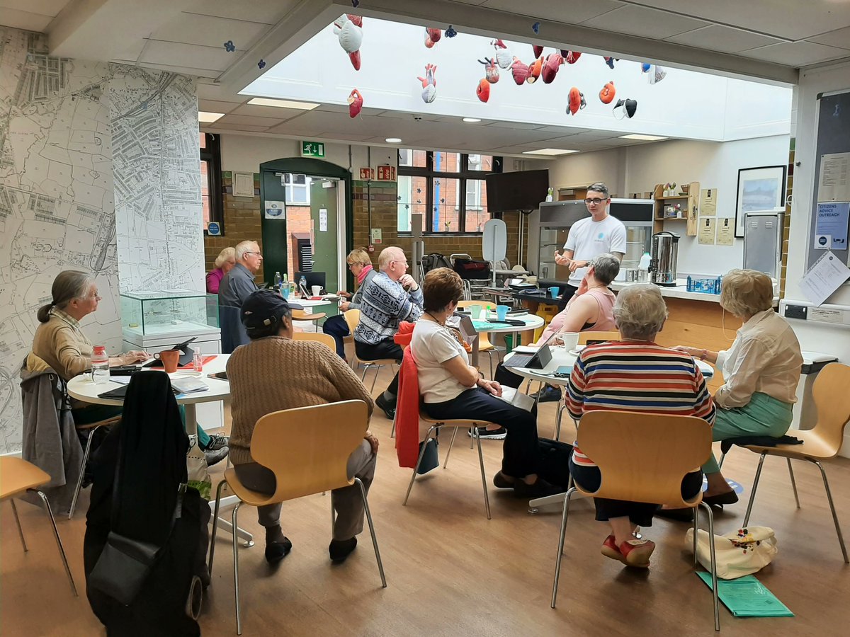 The best thing about <a href="/stirchleybaths/">Stirchley Baths</a> Tea and Tinternet projects is how kindly and patiently the Digikickers help and support each other. We wish you could see it. 🥰😍❤ #DigiKickinIt <a href="/SellyOakNNS/">Selly Oak Constituency N’hood Network Scheme (NNS)</a> #workingtogether