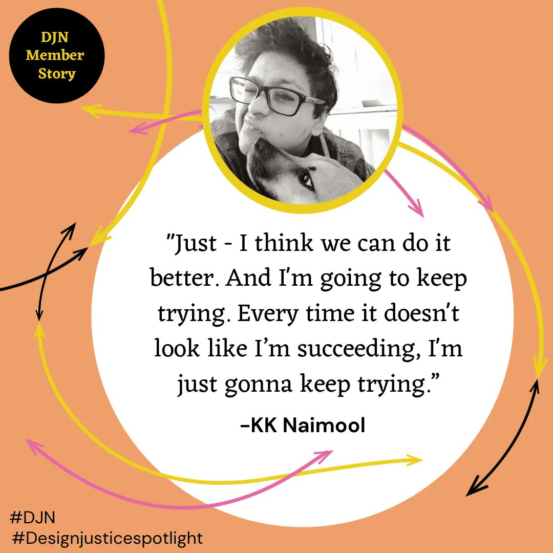 design__justice's tweet image. Here is the last excerpt we want to share from KK Naimool&apos;s Member Story. We thank KK Naimool for opening up their practice to us! 

 You can find the full story here: buff.ly/39xwz5O
#Designjusticespotlight #DesignJusticeNews #MemberStory #MemberSpotlight