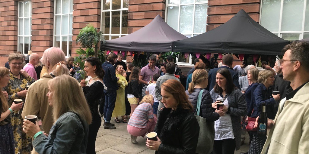 eca_edinburgh's tweet photo. It was great to see so many #ECAAlumni at last week’s Graduate Show Alumni receptions. Missed out? Email ecaalumni@ed.ac.uk to update your details and join us for future events 🥳 The Graduate Show is open until this Sunday, 12 June. Booking ➡️ https://t.co/Et10zd1Epp https://t.co/lFS2ZxgQpQ