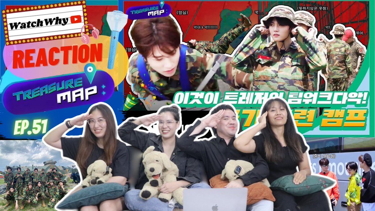 watchwhychannel's tweet photo. น่ารักไม่ไหวแล้วค้าบ เอ็นดู งื่อออ 😳💖🤏💯

🔴 วอดวาย Reaction | [TREASURE] - TREASURE MAP EP.51 | โดนแกงไปฝึกทหาร 🪖 | WatchWhy
คลิก: https://t.co/bn068Ay7y5

#watchwhychannel 
#TREASURE #트레저 #TREASUREMAP #EP_51 #TEAMWORK #팀워크 #BOOT_CAMP #극기훈련캠프 #YG #ขุมซับ https://t.co/VGlh8y3BMZ